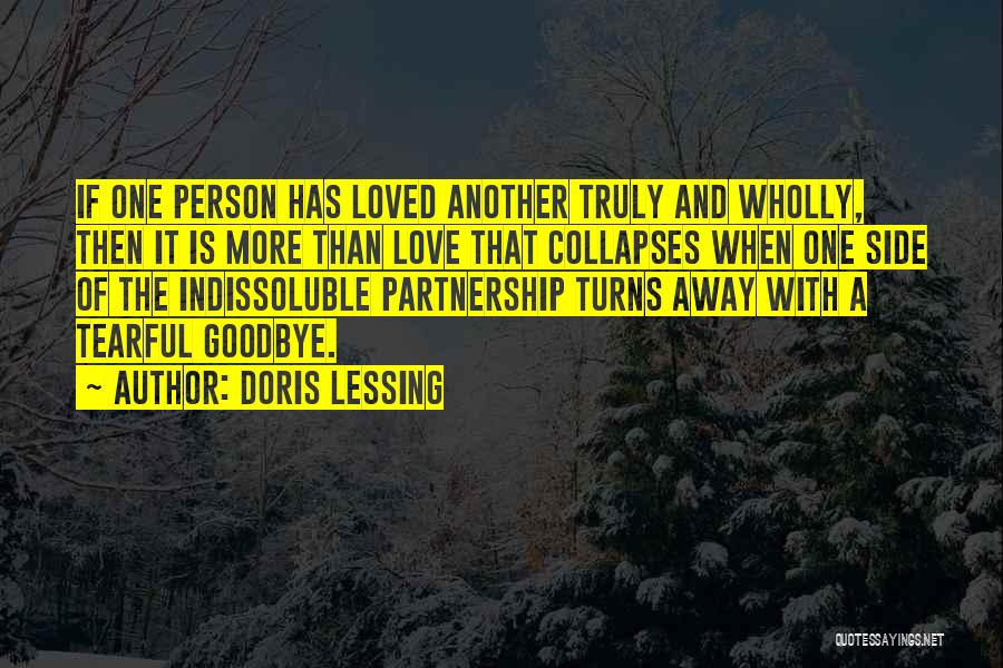 Love With Author Quotes By Doris Lessing