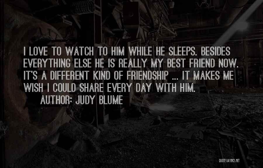 Love With Best Friend Quotes By Judy Blume
