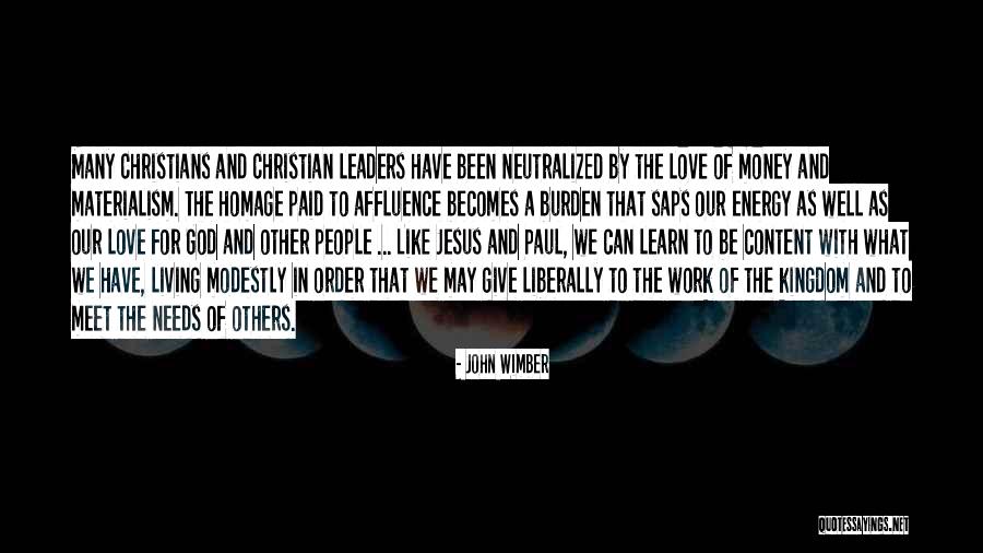 Love With God Quotes By John Wimber Love With God Quotes By John Wimber