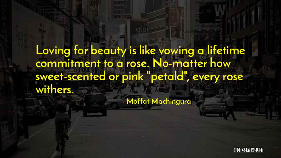 Love Withers Quotes By Moffat Machingura