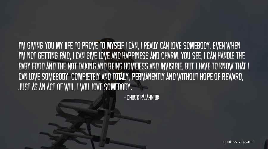 Love Without Hope Quotes By Chuck Palahniuk