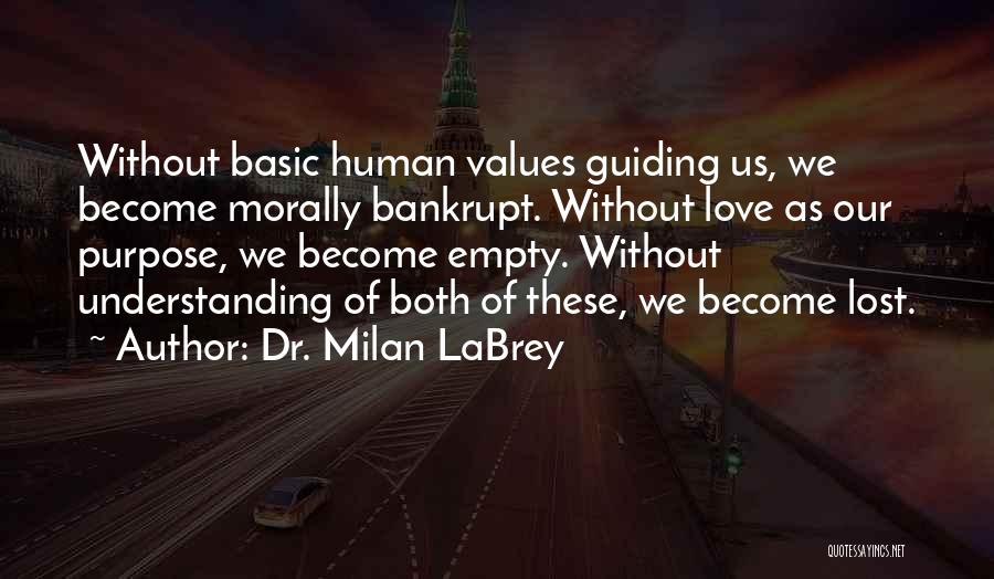 Love Without Truth Quotes By Dr. Milan LaBrey