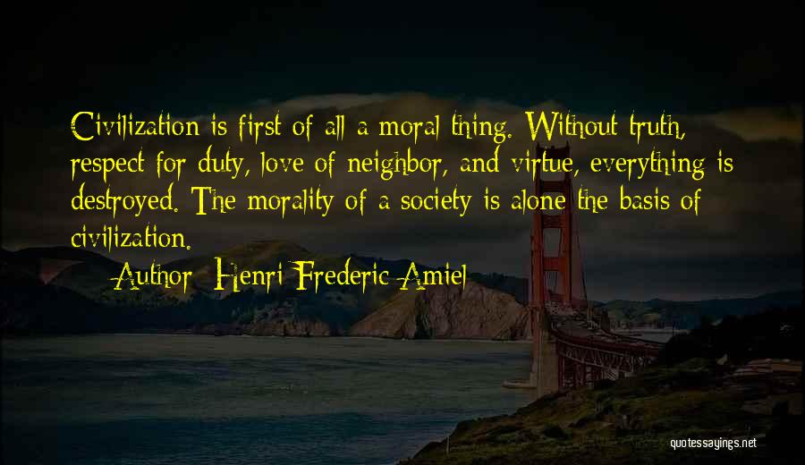 Love Without Truth Quotes By Henri Frederic Amiel