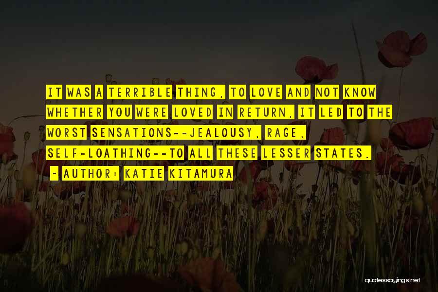 Love Worst Thing Quotes By Katie Kitamura