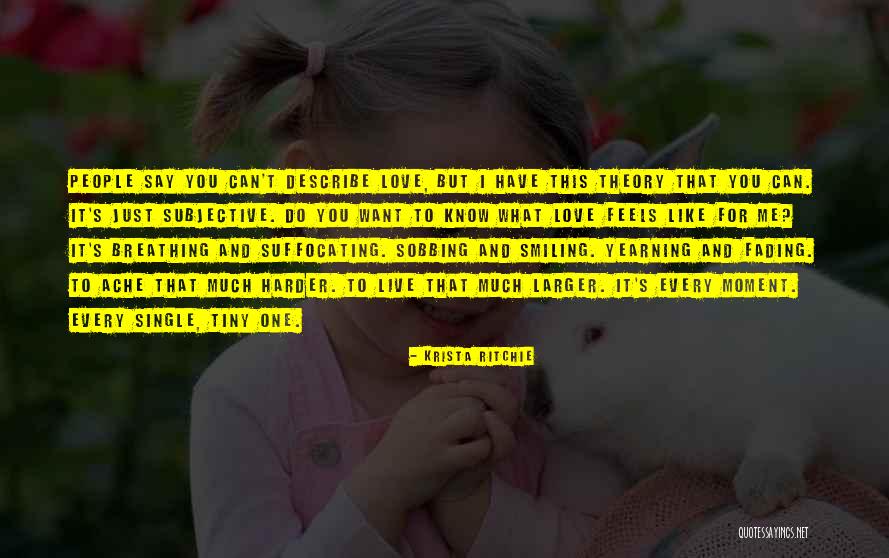 Love Yearning Quotes By Krista Ritchie Love Yearning Quotes By Krista Ritchie