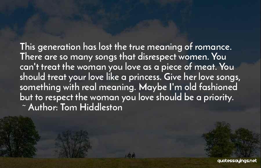 Love You Can't Be With Quotes By Tom Hiddleston