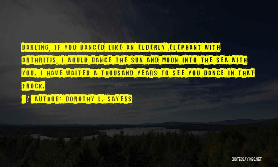 Love You Darling Quotes By Dorothy L. Sayers