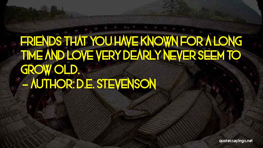 Love You Dearly Quotes By D.E. Stevenson