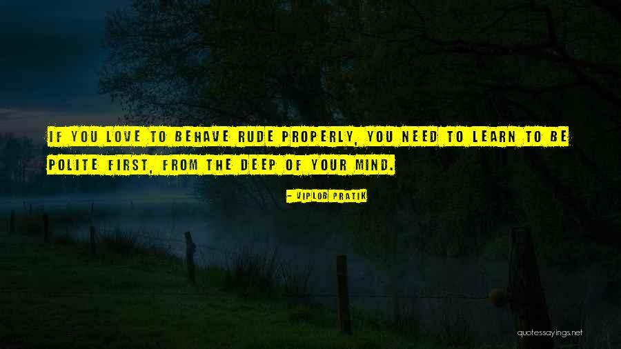 Love You Deep Quotes By Viplob Pratik