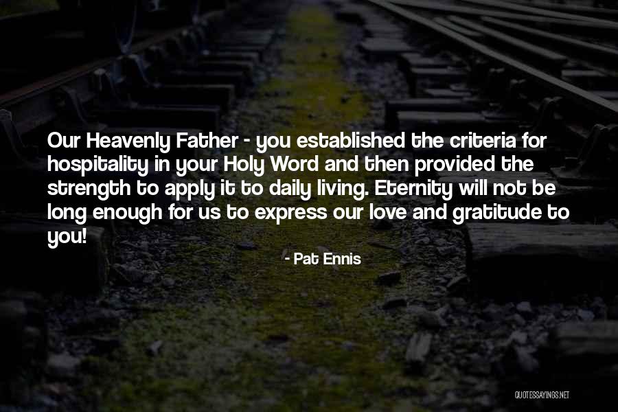 Love You Eternity Quotes By Pat Ennis Love You Eternity Quotes By Pat Ennis