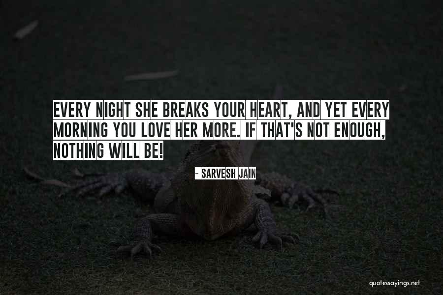 Love You Her Quotes By Sarvesh Jain Love You Her Quotes By Sarvesh Jain
