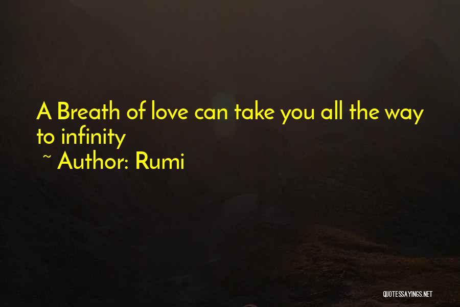 Love You Infinity Quotes By Rumi