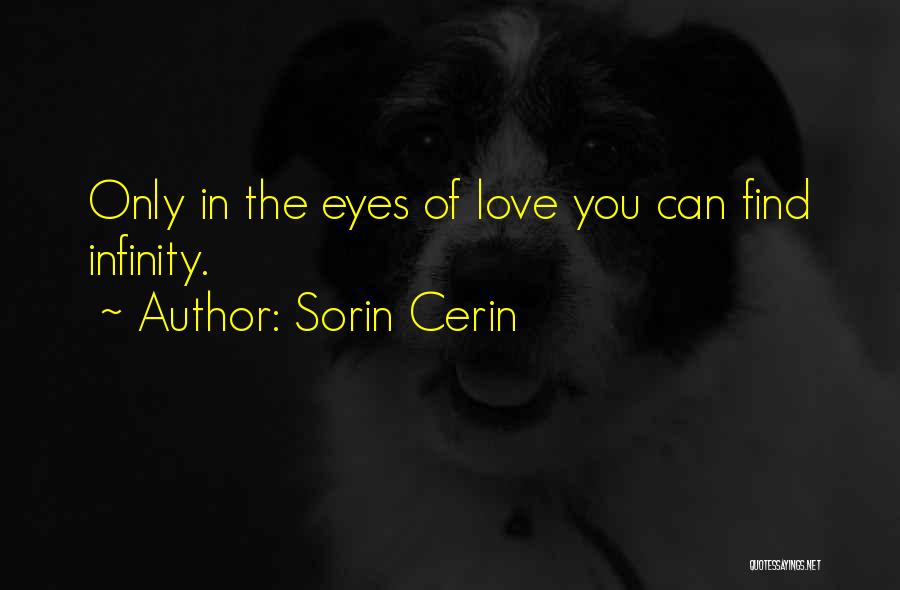 Love You Infinity Quotes By Sorin Cerin