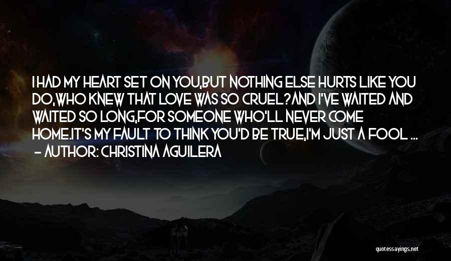Love You Like Nothing Else Quotes By Christina Aguilera