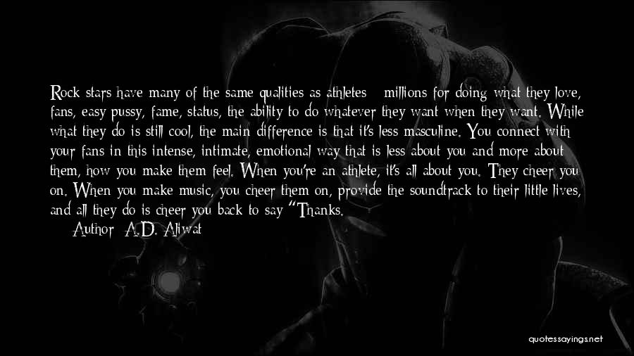 Love You Millions Quotes By A.D. Aliwat