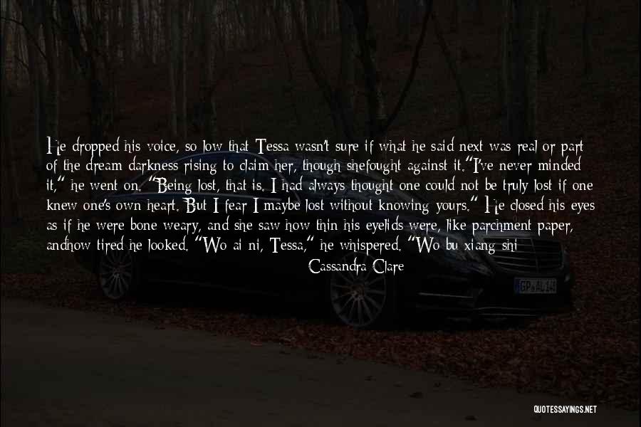 Love You Never Want Lose You Quotes By Cassandra Clare Love You Never Want Lose You Quotes By Cassandra Clare