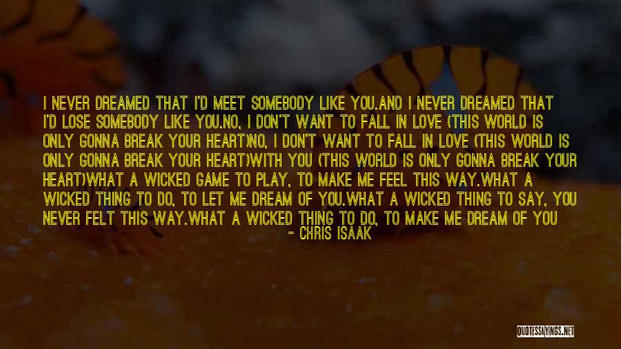 Love You Never Want Lose You Quotes By Chris Isaak Love You Never Want Lose You Quotes By Chris Isaak