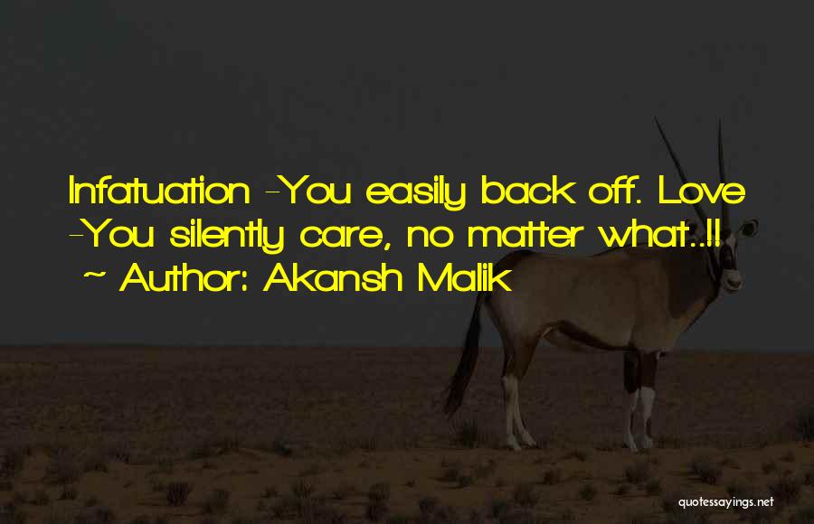 Love You Silently Quotes By Akansh Malik