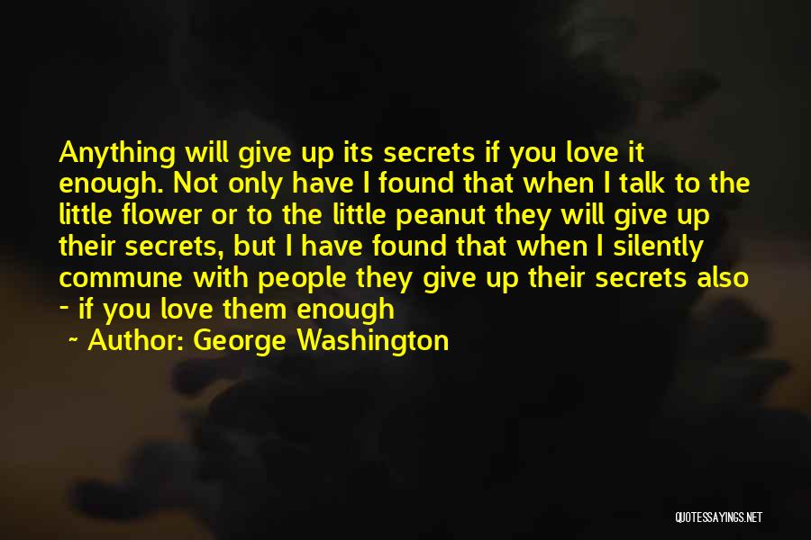 Love You Silently Quotes By George Washington