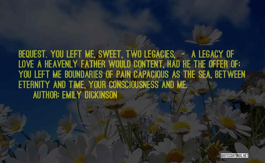 Love You Till Eternity Quotes By Emily Dickinson