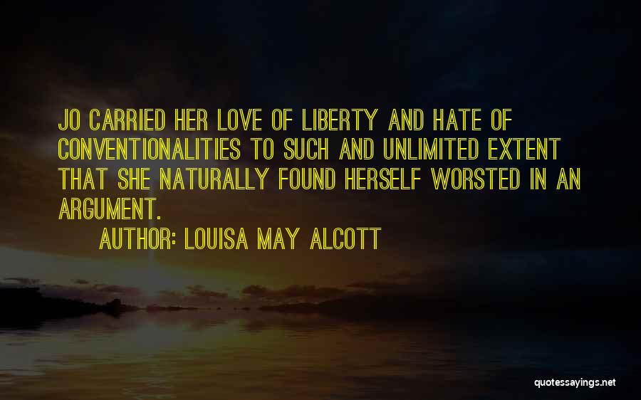 Love You Unlimited Quotes By Louisa May Alcott