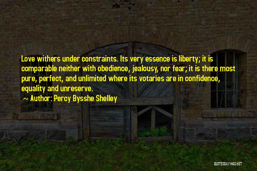 Love You Unlimited Quotes By Percy Bysshe Shelley