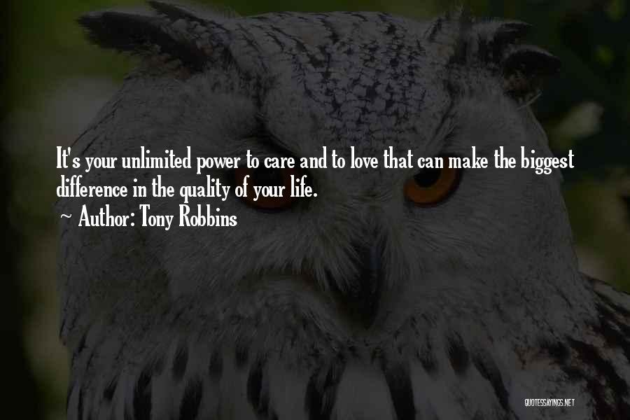 Love You Unlimited Quotes By Tony Robbins