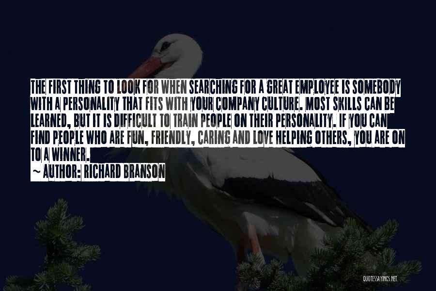 Love Your Company Quotes By Richard Branson