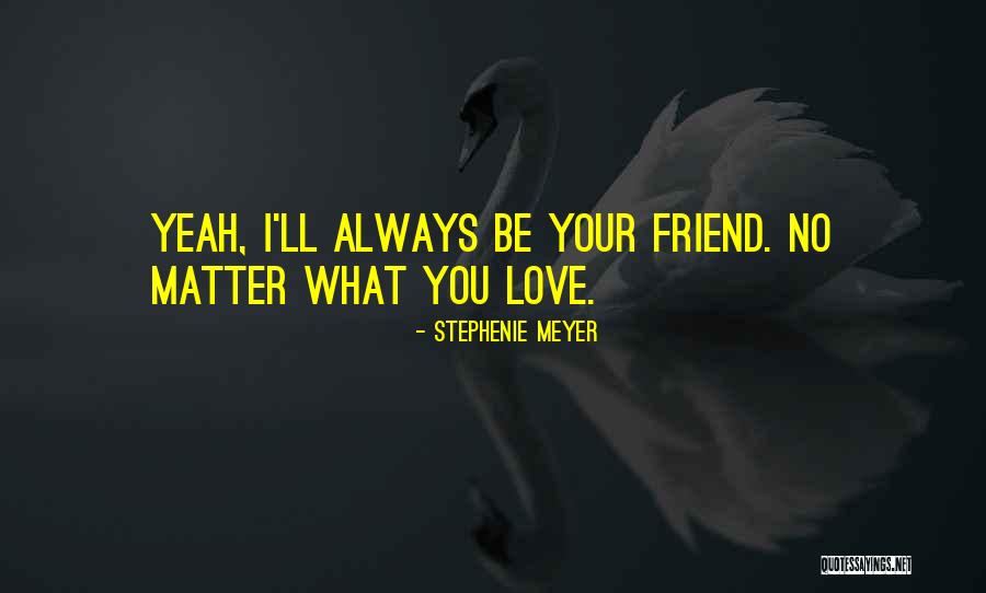 Love Your Friend Quotes By Stephenie Meyer