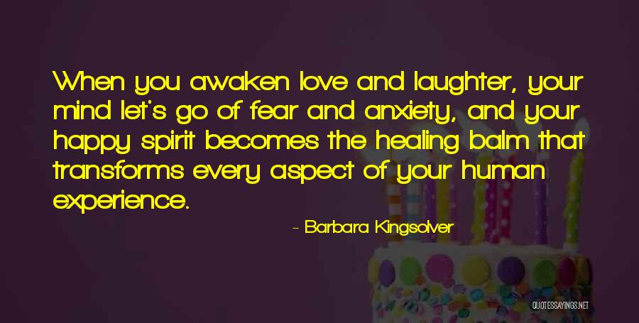 Love Your Laughter Quotes By Barbara Kingsolver Love Your Laughter Quotes By Barbara Kingsolver