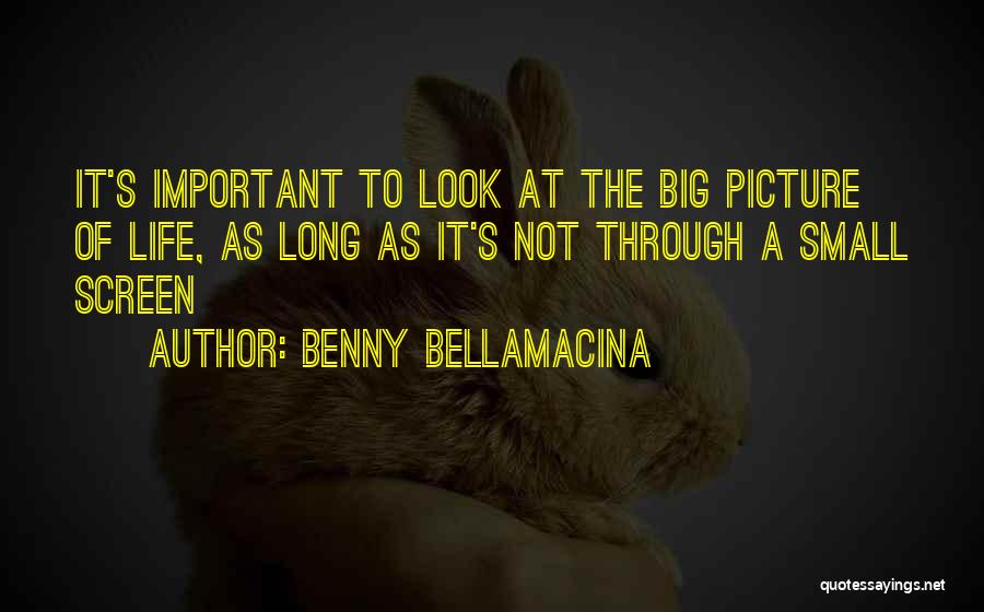 Love Your Life Picture Quotes By Benny Bellamacina