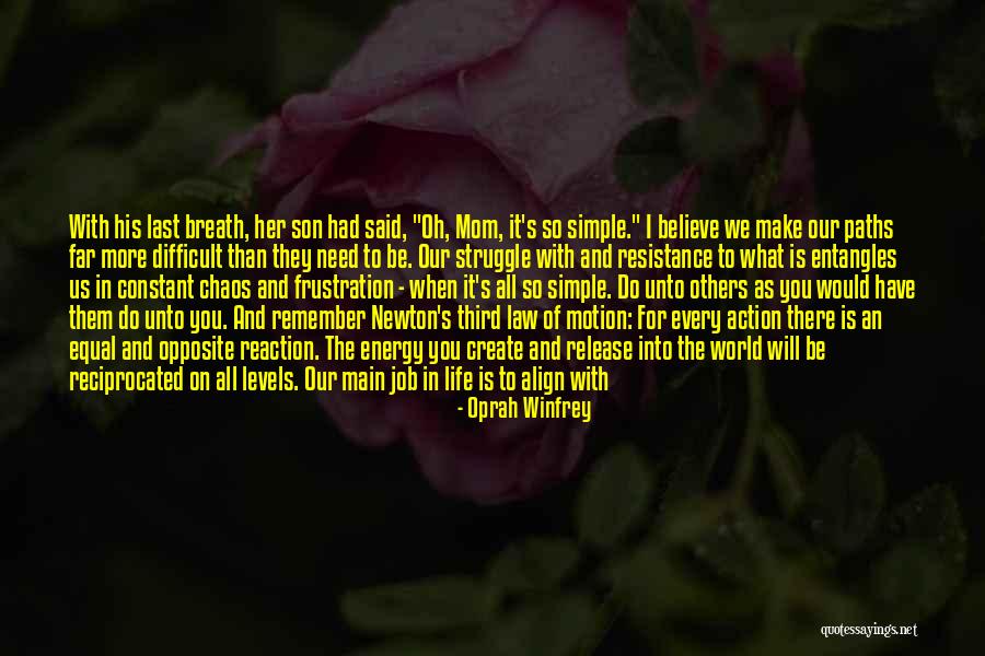 Love Your Mom Quotes By Oprah Winfrey