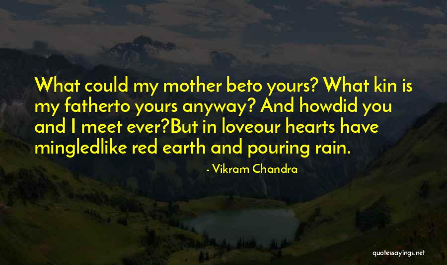 Love Your Mother Earth Quotes By Vikram Chandra