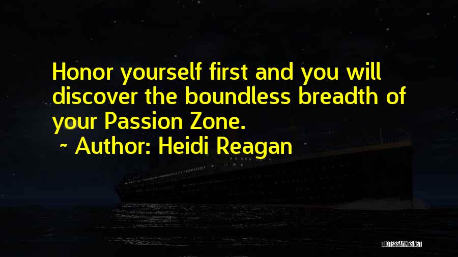 Love Your Passion Quotes By Heidi Reagan