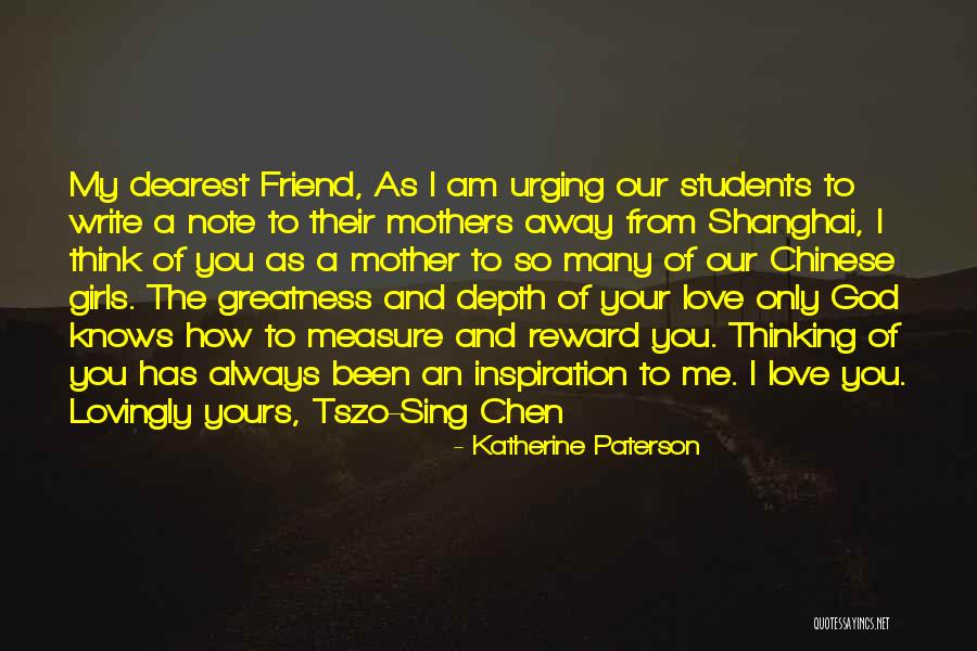 Love Your Students Quotes By Katherine Paterson Love Your Students Quotes By Katherine Paterson