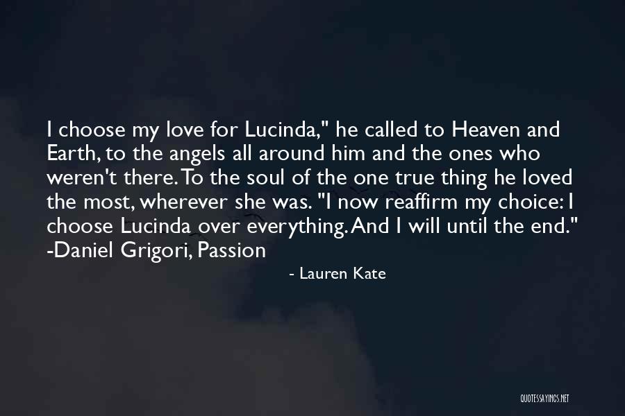 Loved Ones Gone To Heaven Quotes By Lauren Kate