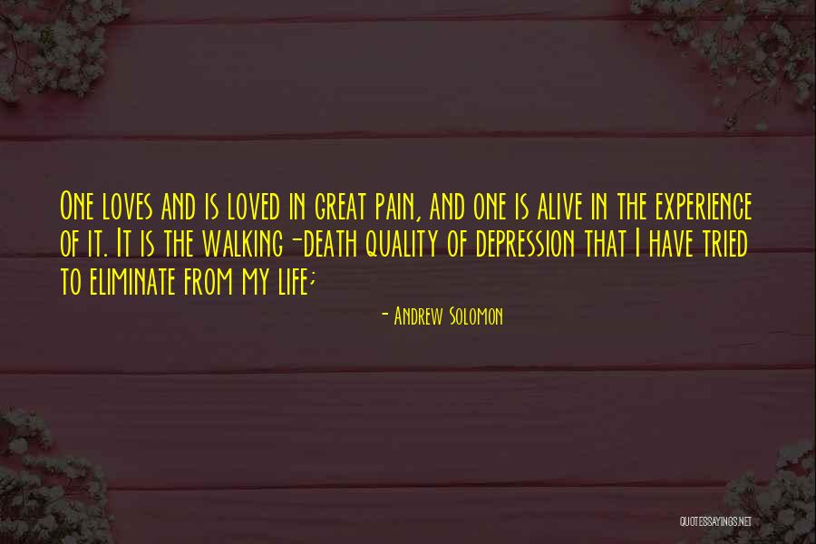 Loved Ones With Depression Quotes By Andrew Solomon Loved Ones With Depression Quotes By Andrew Solomon