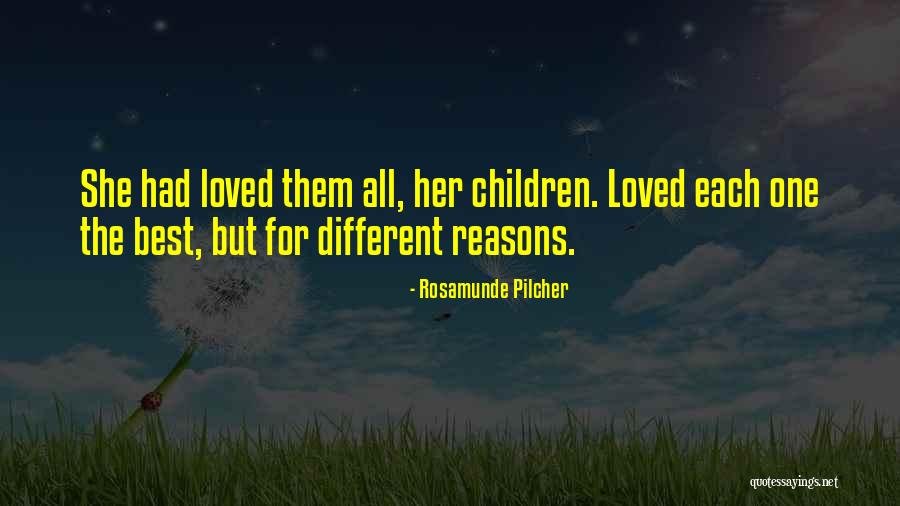 Loved Them All Quotes By Rosamunde Pilcher Loved Them All Quotes By Rosamunde Pilcher
