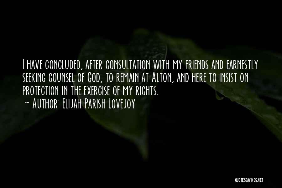 Lovejoy Quotes By Elijah Parish Lovejoy