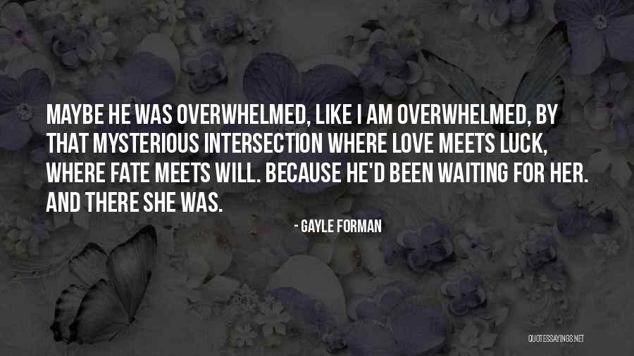 Loveleen Bains Quotes By Gayle Forman Loveleen Bains Quotes By Gayle Forman