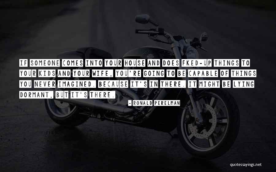 Loveletter Quotes By Ronald Perelman Loveletter Quotes By Ronald Perelman