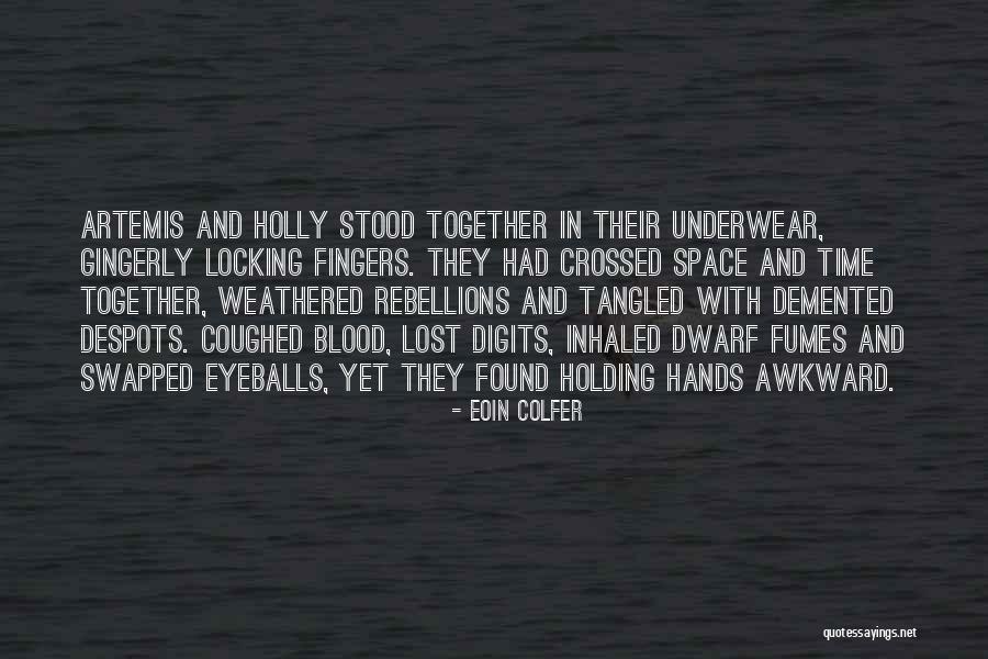 Lovelie Sangkola Quotes By Eoin Colfer Lovelie Sangkola Quotes By Eoin Colfer