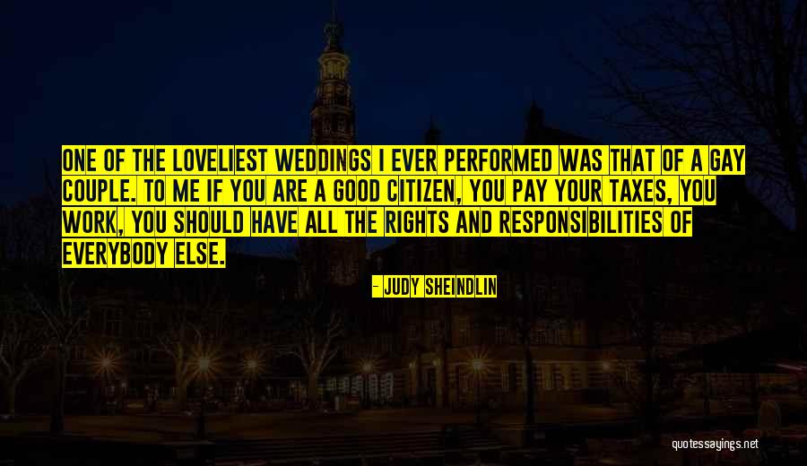 Loveliest Couple Quotes By Judy Sheindlin