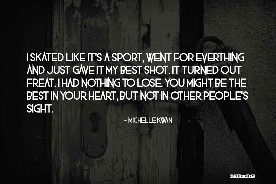 Loveliest Person Quotes By Michelle Kwan Loveliest Person Quotes By Michelle Kwan