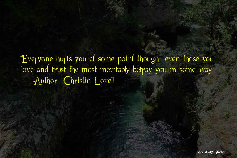 Lovell Quotes By Christin Lovell