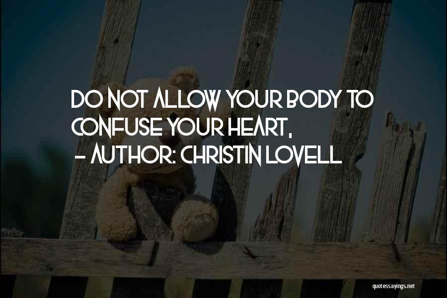 Lovell Quotes By Christin Lovell