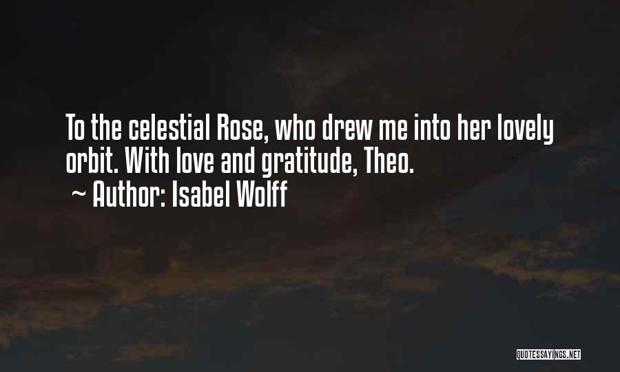 Lovely Love Quotes By Isabel Wolff