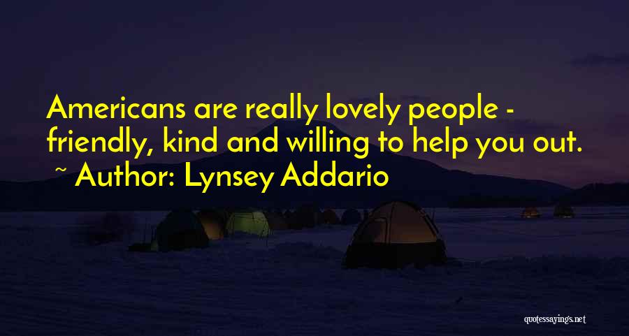 Lovely People Quotes By Lynsey Addario