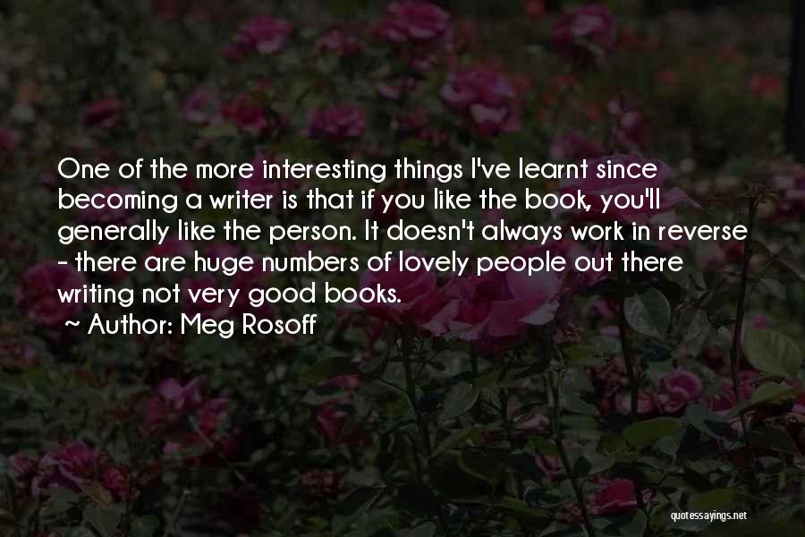 Lovely Person Quotes By Meg Rosoff