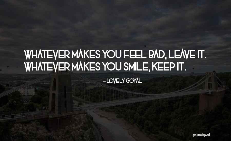 Lovely Smile Quotes By Lovely Goyal